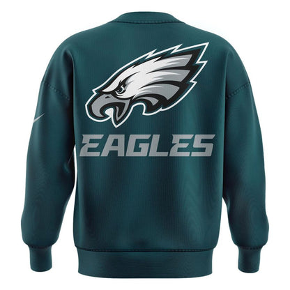 Unisex Midnight Green Philadelphia Eagles 2025 NFC East Division Champions Sweatshirt