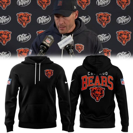 Chicago Bears Sideline Shield Pullover Hoodie