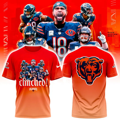 Chicago Bears Playoffs 2025-26 T-Shirt