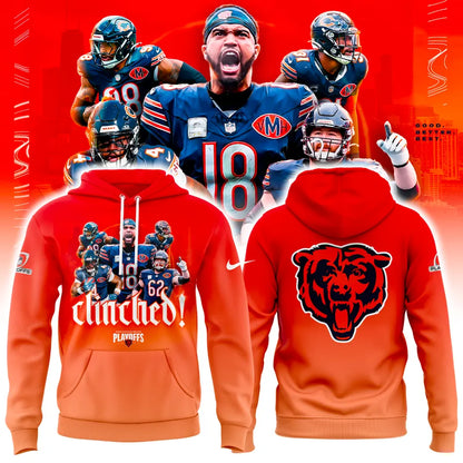 Chicago Bears Playoffs 2025-26 Hoodie