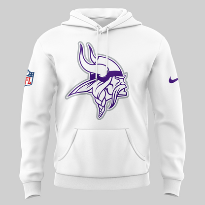 Minnesota Vikings Summit White 2025 Hoodie