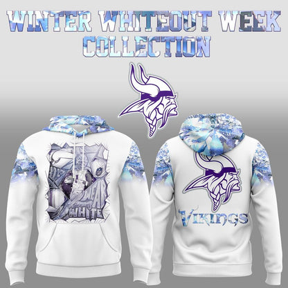 Minnesota Vikings's Winter Whiteout Week Hoodie