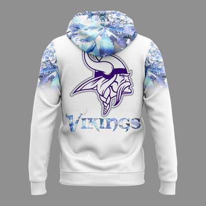 Minnesota Vikings's Winter Whiteout Week Hoodie