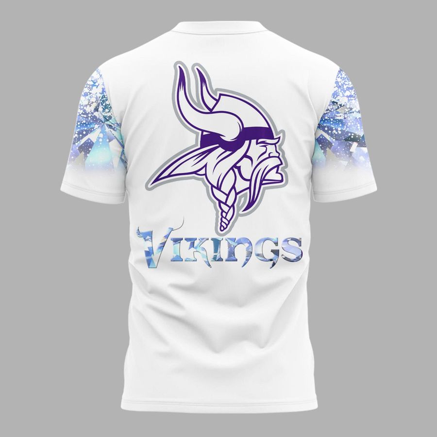 Minnesota Vikings's Winter Whiteout Week T-Shirt