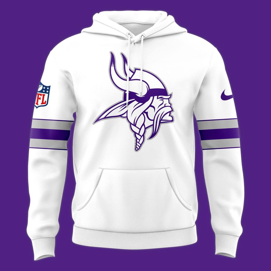 Minnesota Vikings Summit White 2025 Hoodie