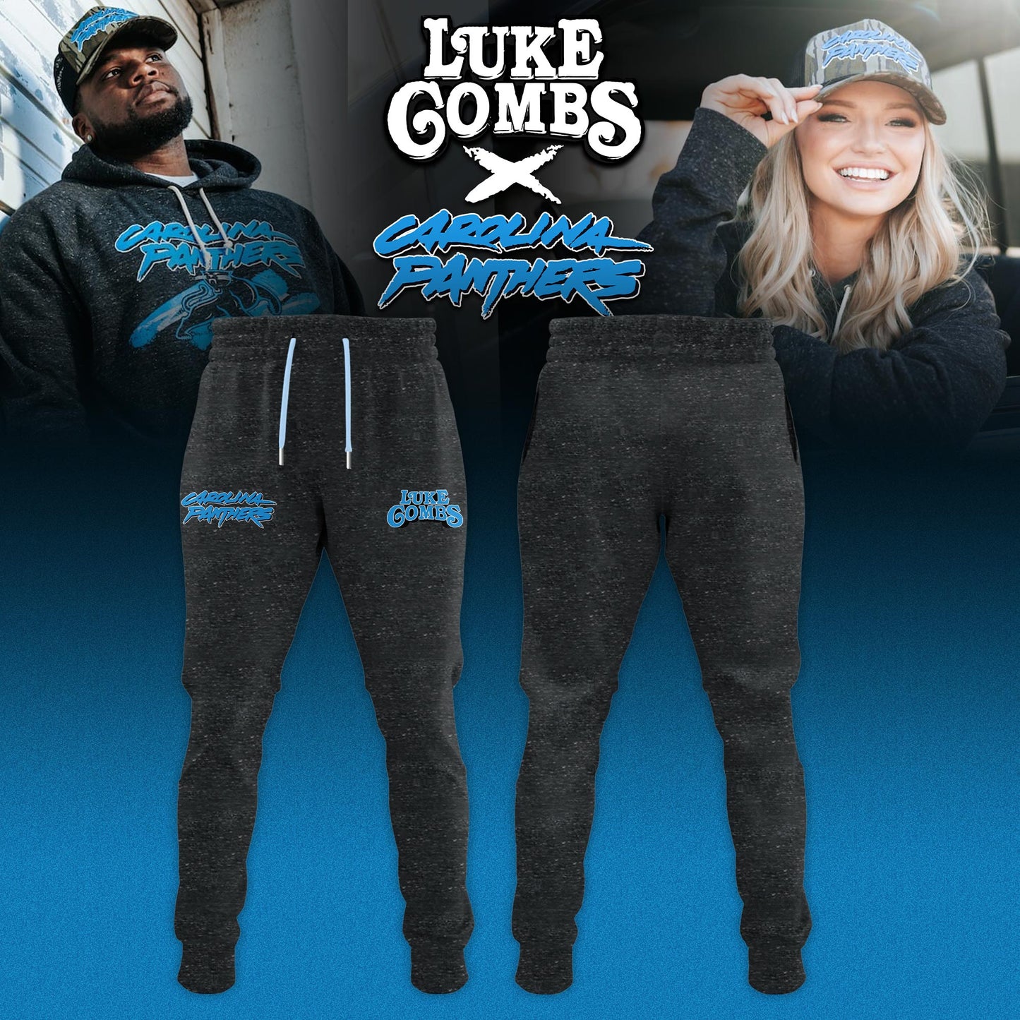 Luke Combs x Carolina Panthers 2025 Limited Edition T-shirt
