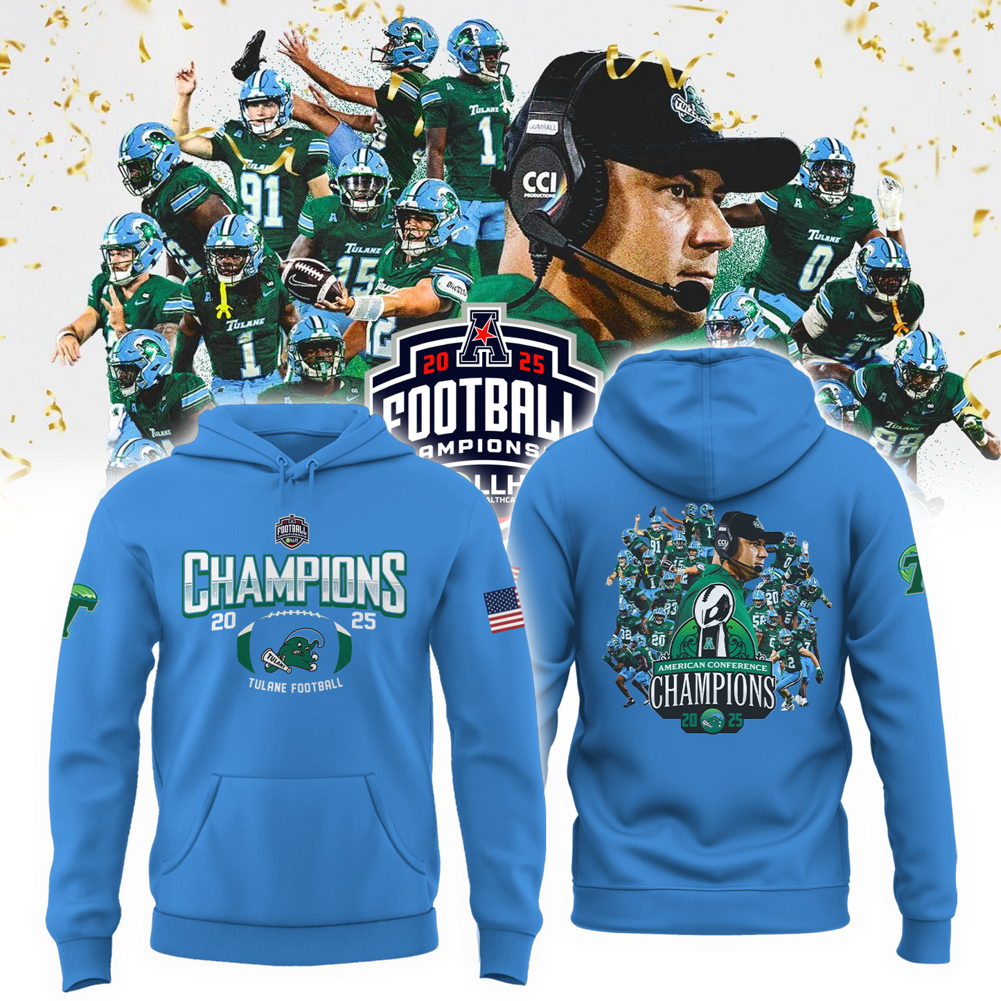 Tulane Football - We are Champions