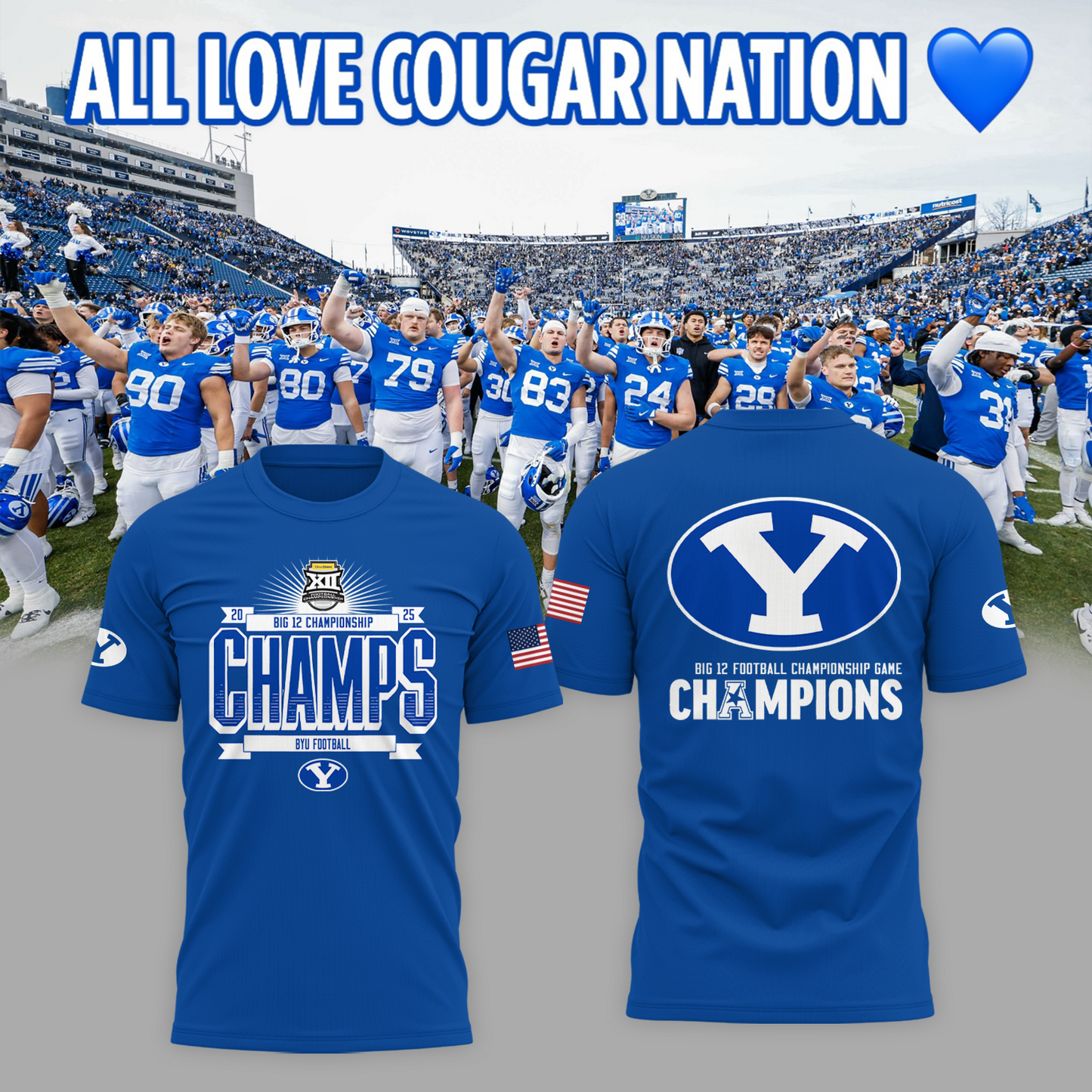BYU Cougars - We are champions 2025