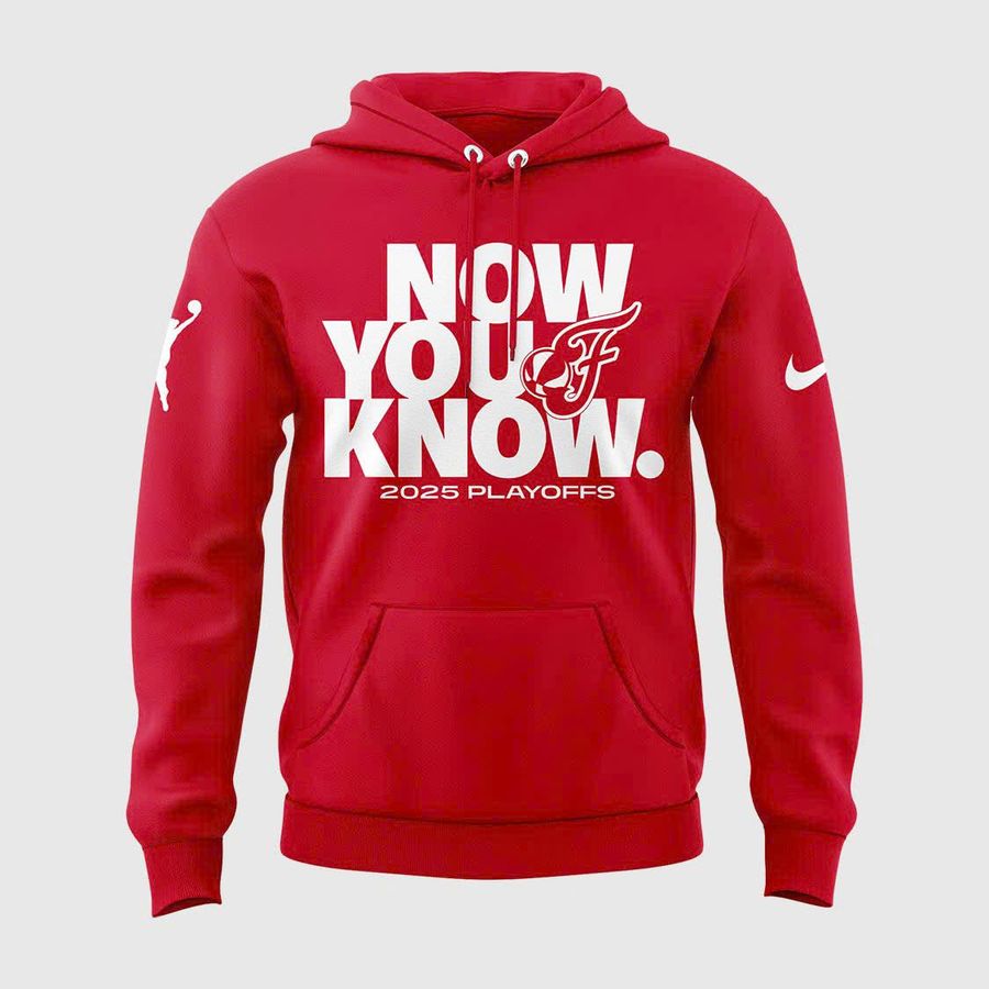 Fever Now You Know 2025 Playoffs Hoodie