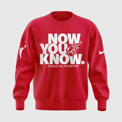 Fever Now You Know 2025 Playoffs Sweatshirt