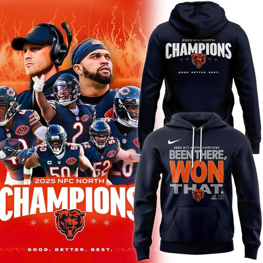 Kings of the North - Chicago Bears Champions NFC North Hoodie