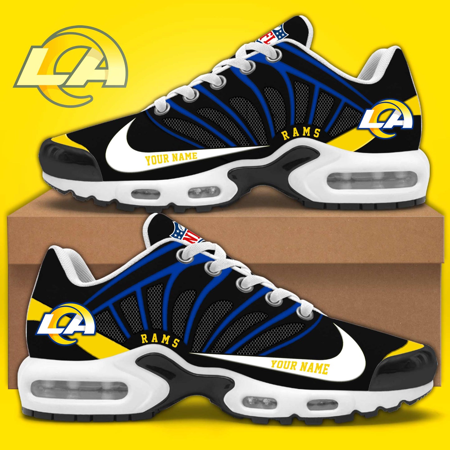 Rams Gridiron Custom Sneakers 2026