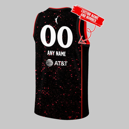 Indiana Fever x Stranger Things Rebel Swingman Custom 2025 Basketball Jersey