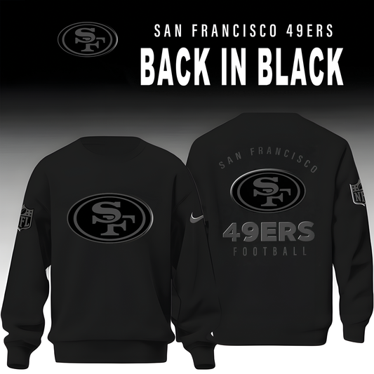 San Francisco 49ers 2026 Back In Black Limited Edition Shirt