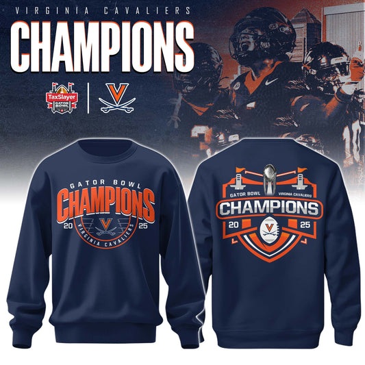 Virginia Cavaliers – Gator Bowl Champions Sweatshirt
