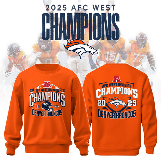Limited Edition Broncos AFC West CHAMPIONS 2025