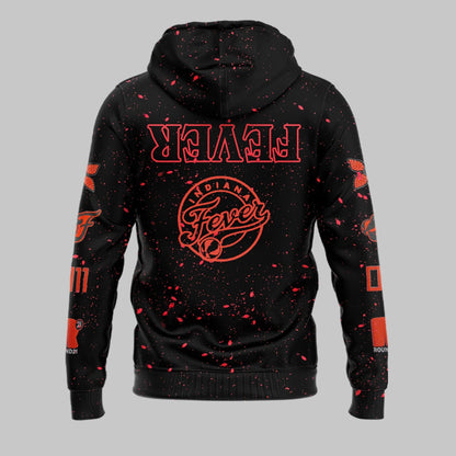 Indiana Fever x Stranger Things Rebel Swingman 2025 Hoodie