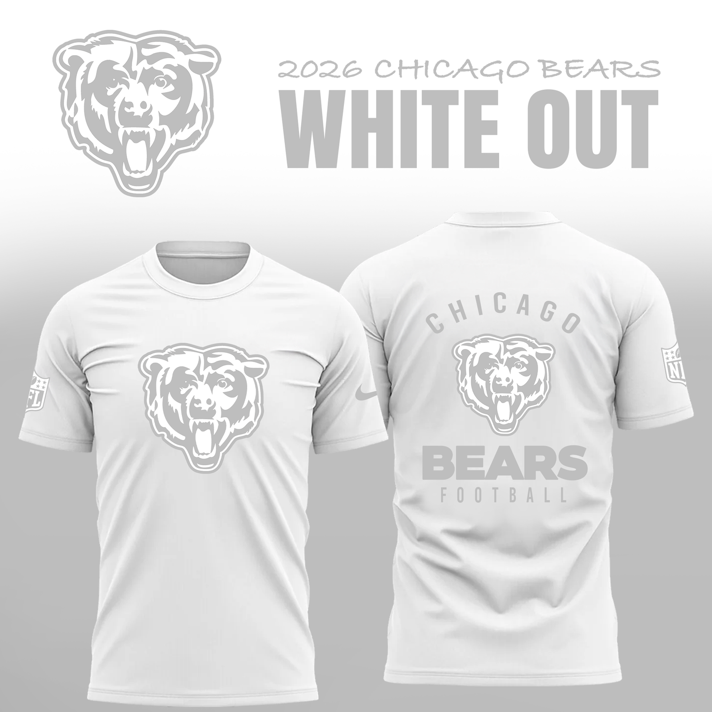 Chicago Bears "White Out 2026" Limited Edition