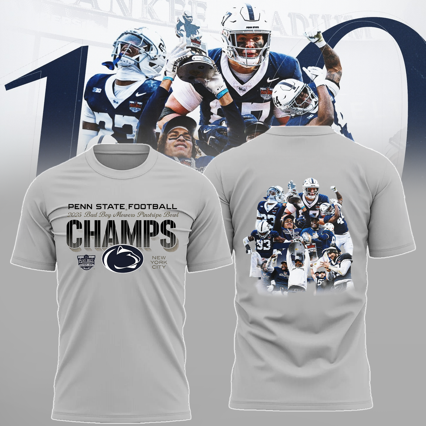 Penn State – Pinstripe Bowl Champions 2025