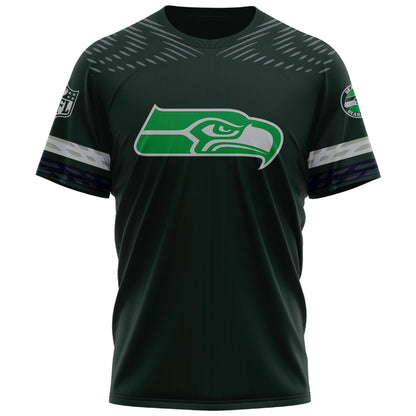 Unisex Seahawks Helmet Inspired Tee