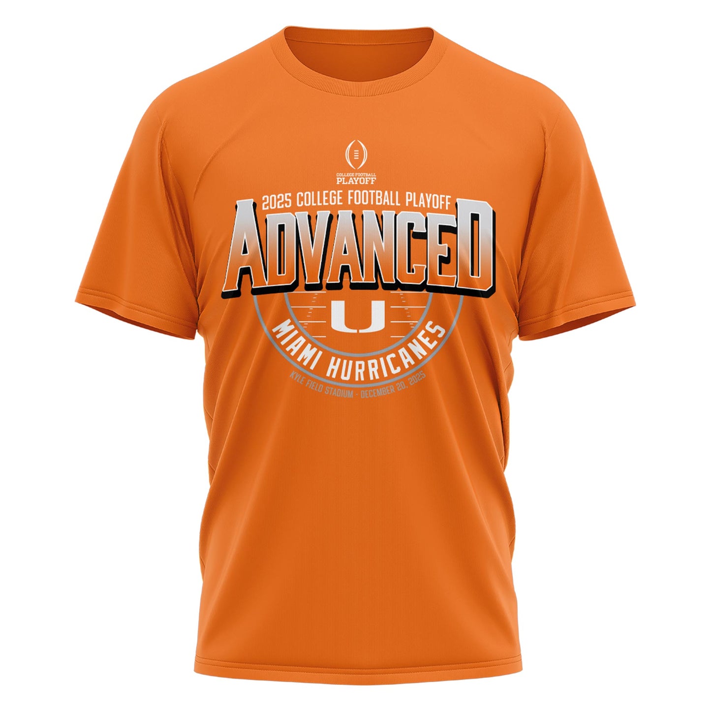 Miami Hurricanes 2025 College Football Playoff | Limited Edition T-Shirt