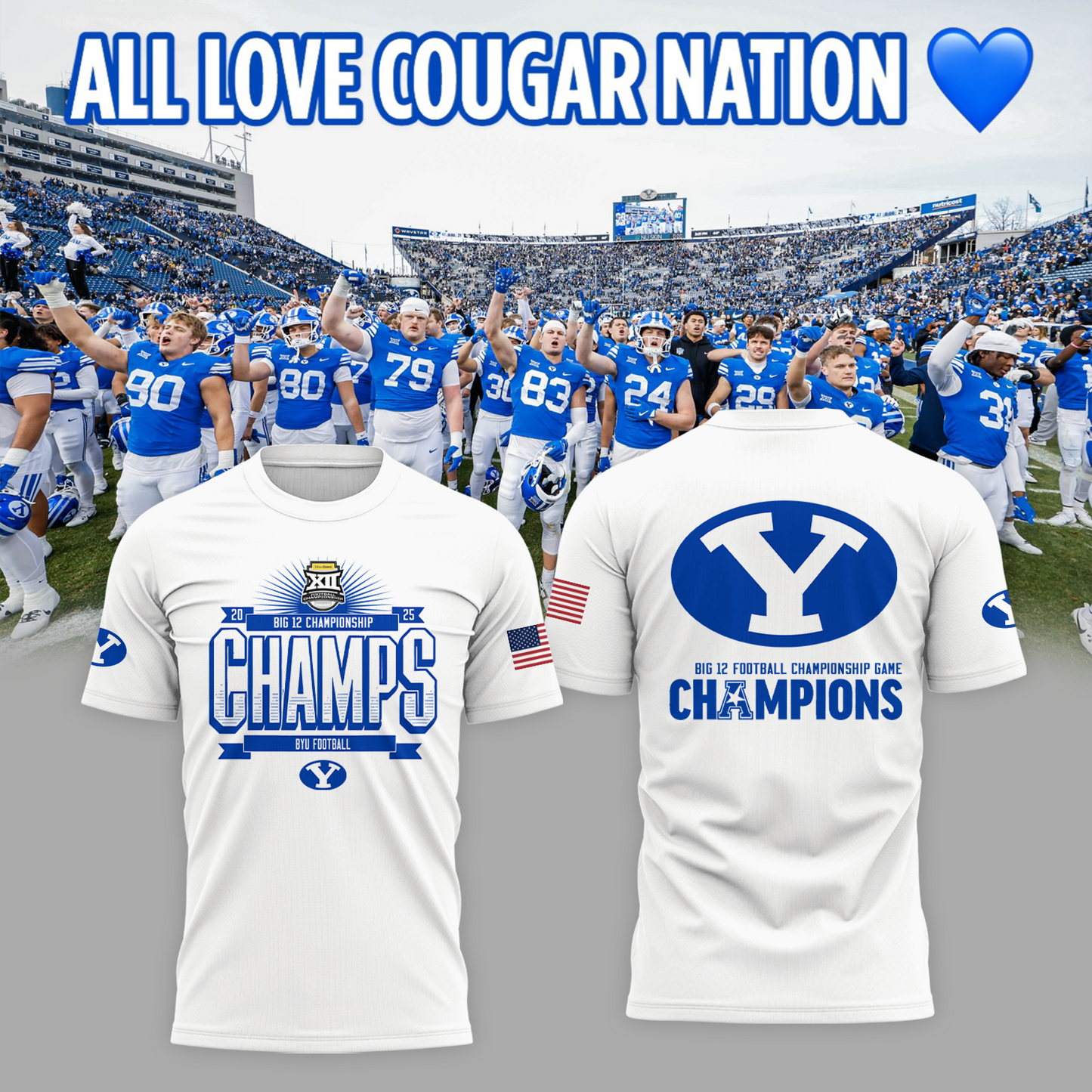 BYU Cougars - We are champions 2025