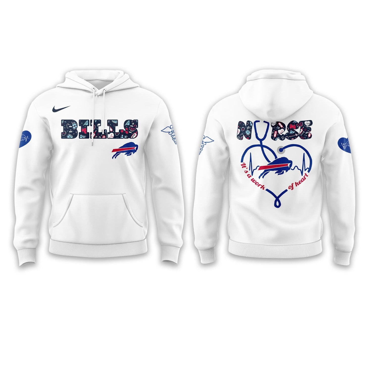 Buffalo Bills NURSES NIGHT Hoodie