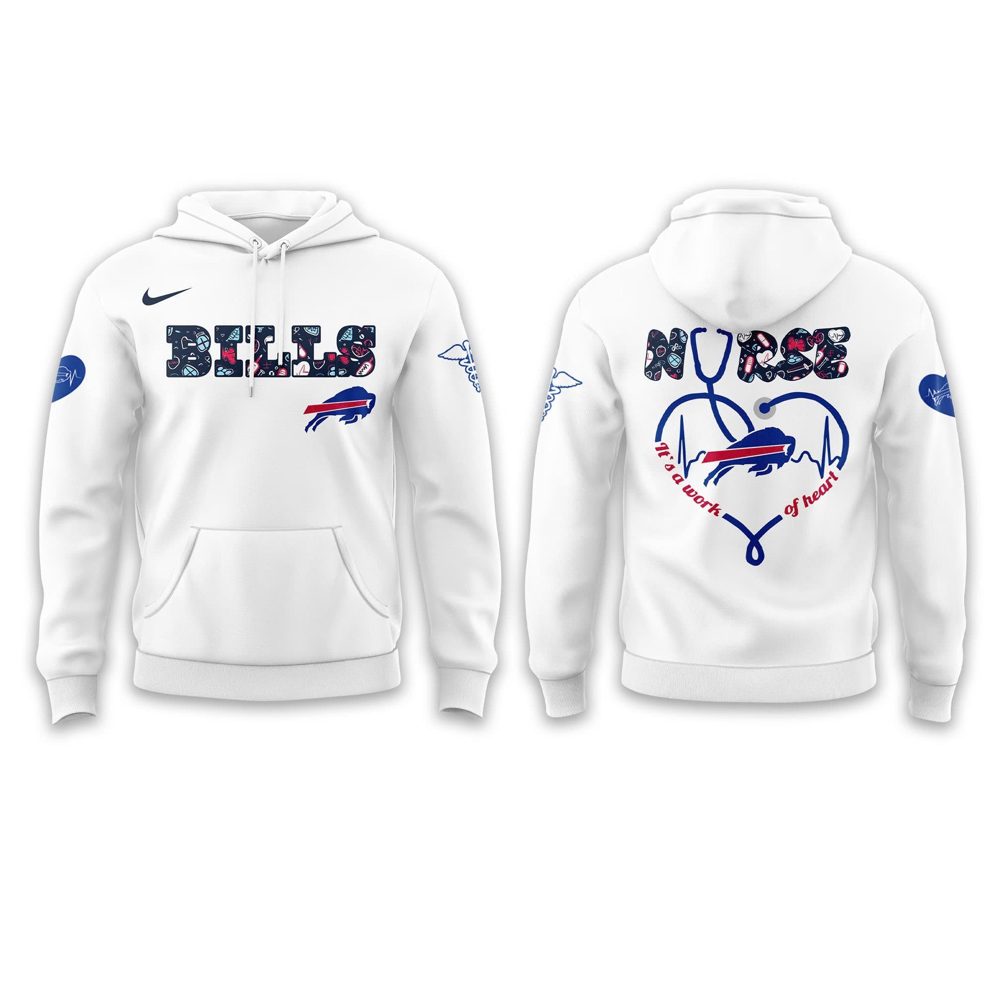 Buffalo Bills NURSES NIGHT Hoodie