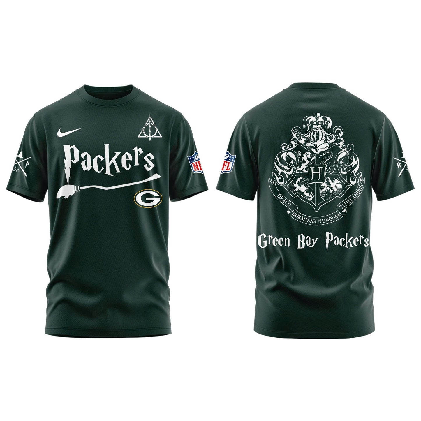 Green Bay Packers Harry Potter 2025 Combo T-Shirt
