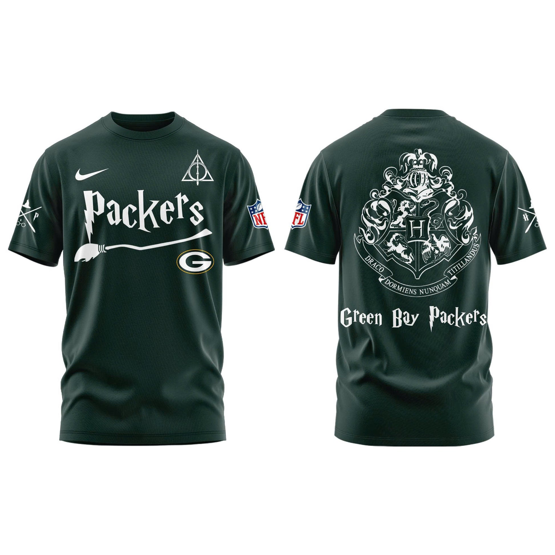 Green Bay Packers Harry Potter 2025 Combo T-Shirt