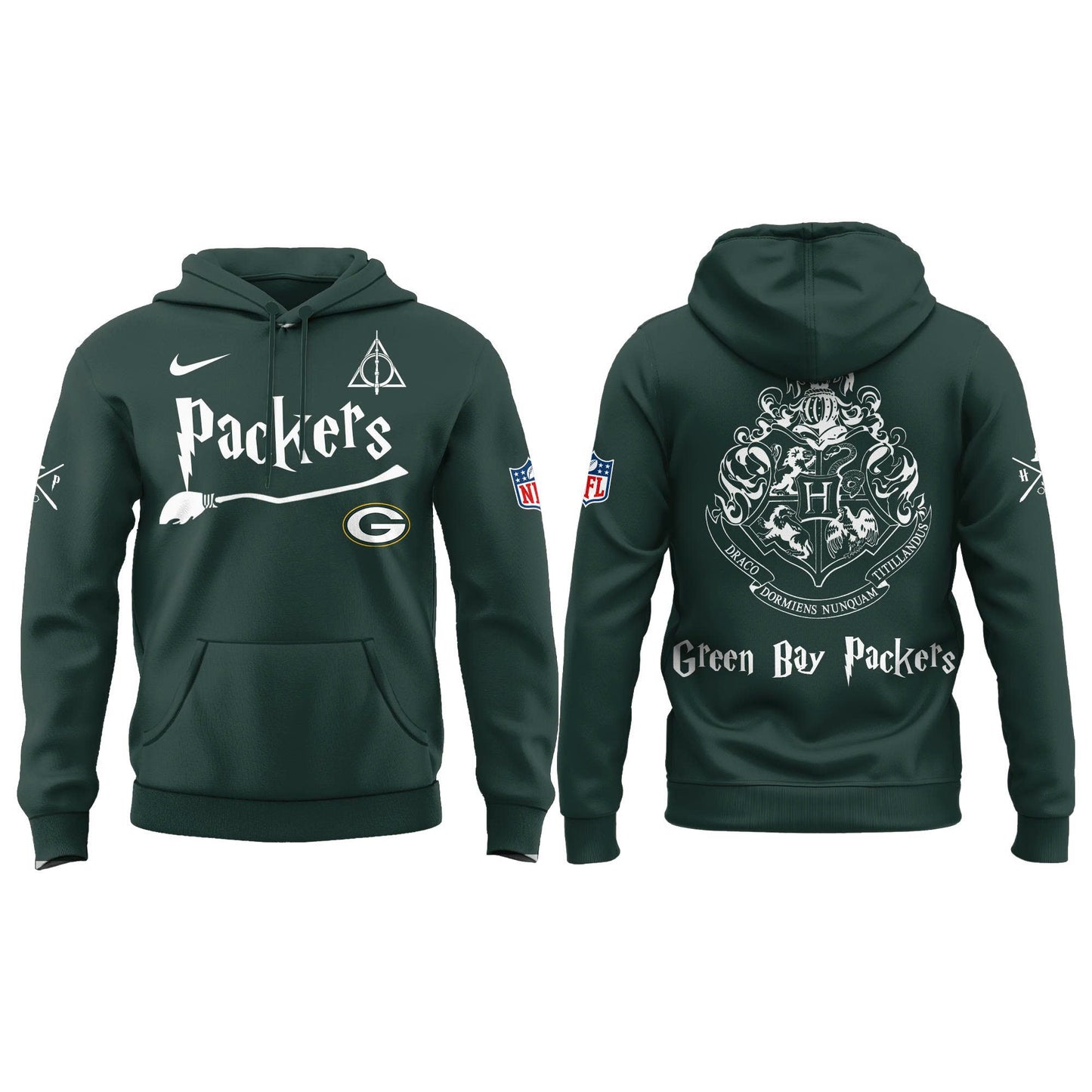 Green Bay Packers Harry Potter 2025 Combo Hoodie
