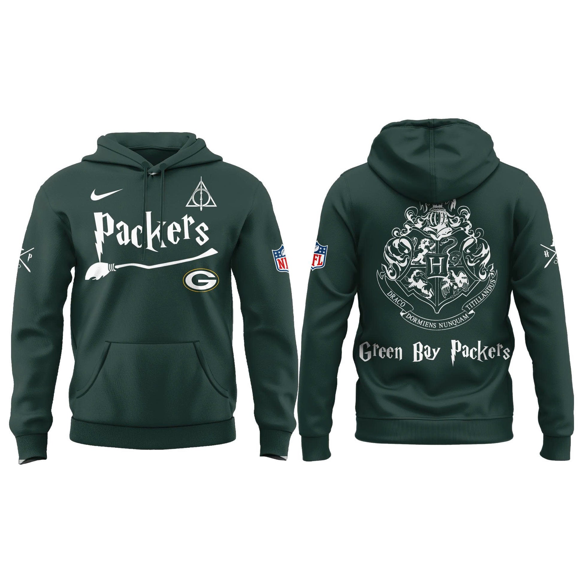 Green Bay Packers Harry Potter 2025 Combo Hoodie