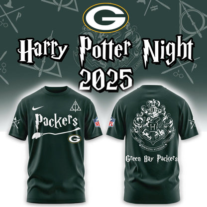 Green Bay Packers Harry Potter 2025 Combo T-Shirt