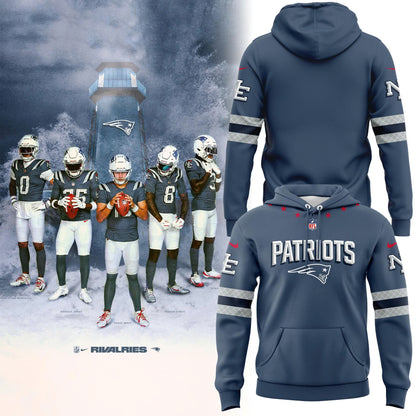 Limited edition New England Patriots hoodie 𝙍𝙞𝙫𝙖𝙡𝙧𝙞𝙚𝙨. For fans in 2025!
