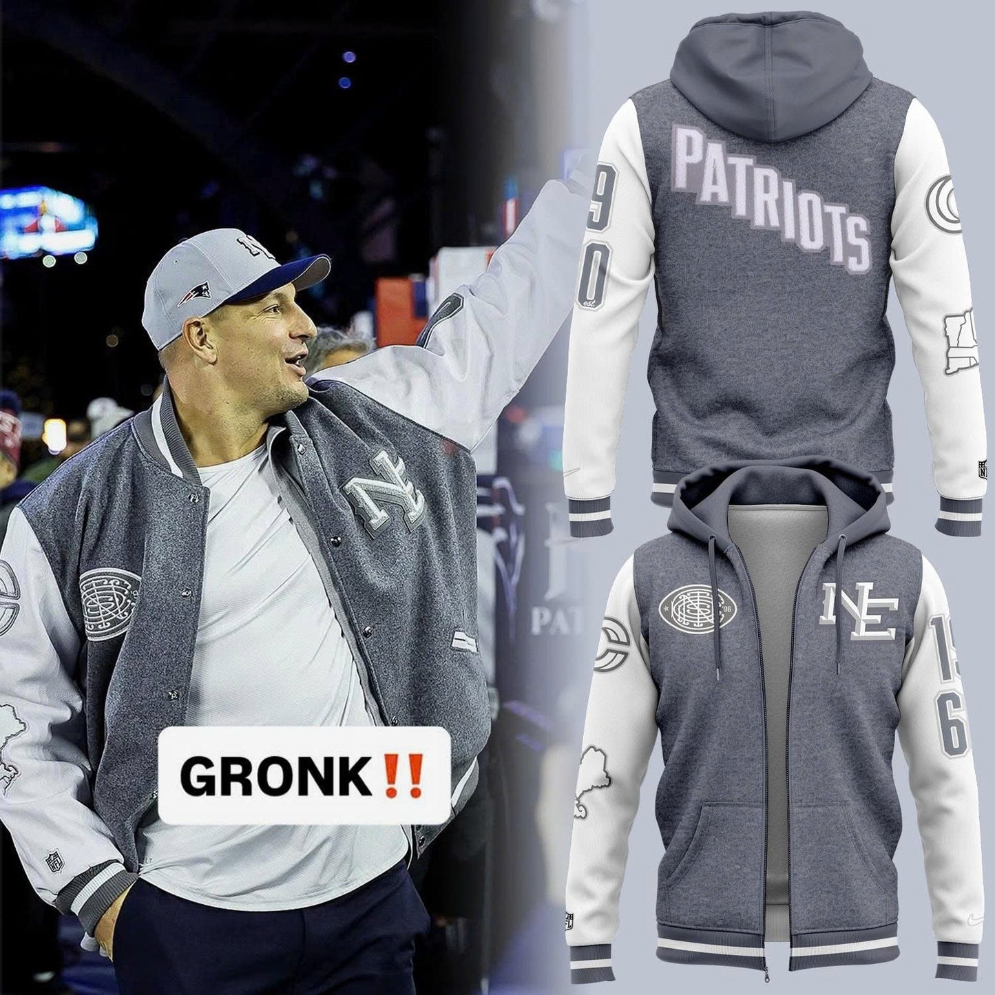 Limited Edition New England Patriots Rivalries ZipHoodie 2025