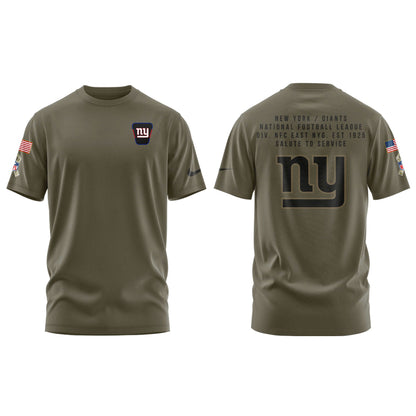 New York Giants 2025 Salute to Service Tshirt | Joggers | Cap